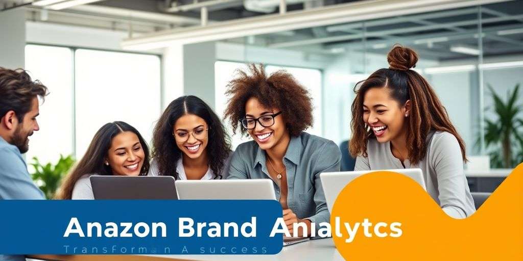 Diverse team collaborating in a modern office environment.